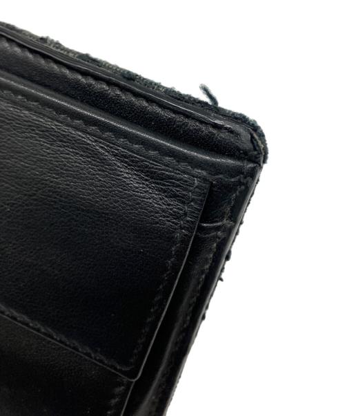 Dior（ディオール）DIOR (ディオール) 2つ折り財布 ブラック×グレーの古着・服飾アイテム