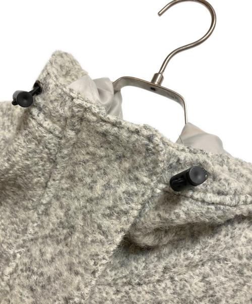 stussy（ステューシー）stussy (ステューシー) ウールコート ライトグレー サイズ:SMALLの古着・服飾アイテム