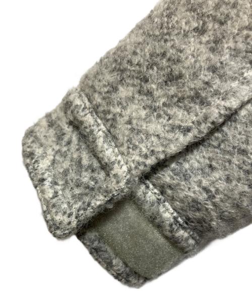 stussy（ステューシー）stussy (ステューシー) ウールコート ライトグレー サイズ:SMALLの古着・服飾アイテム