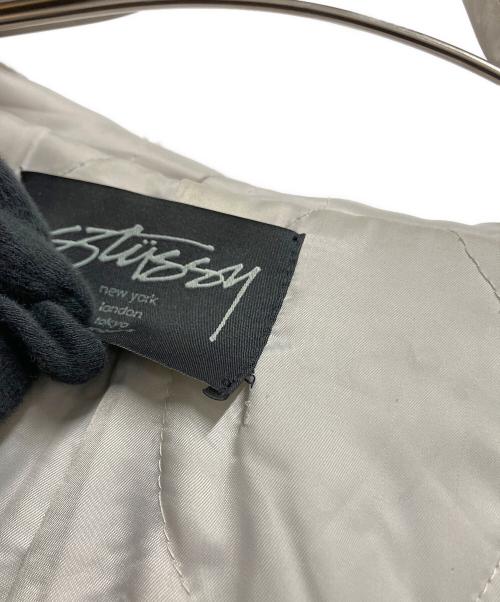 stussy（ステューシー）stussy (ステューシー) ウールコート ライトグレー サイズ:SMALLの古着・服飾アイテム