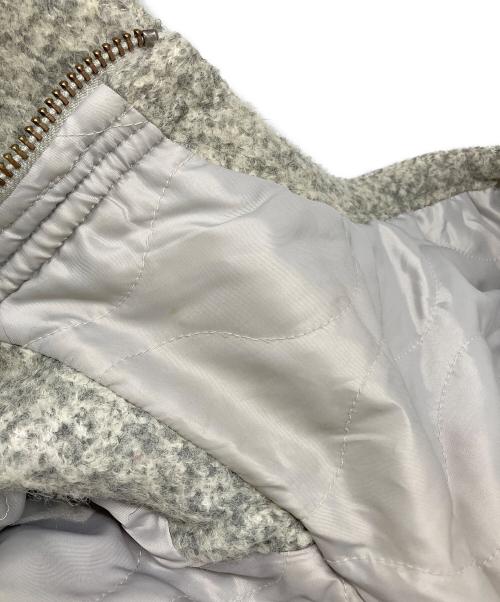 stussy（ステューシー）stussy (ステューシー) ウールコート ライトグレー サイズ:SMALLの古着・服飾アイテム