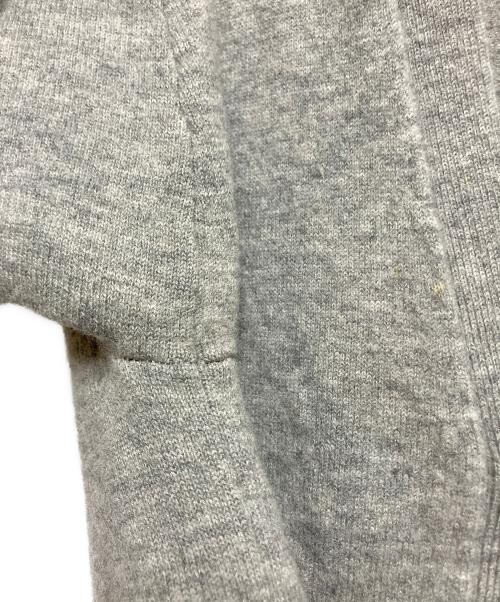 Hysteric Glamour（ヒステリックグラマー）Hysteric Glamour (ヒステリックグラマー) ピラミッドスタッズウールニットカーディガン ライトグレー サイズ:Mの古着・服飾アイテム