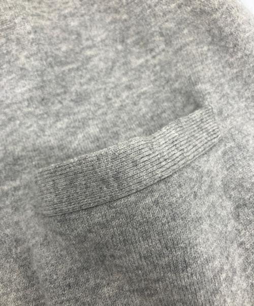 Hysteric Glamour（ヒステリックグラマー）Hysteric Glamour (ヒステリックグラマー) ピラミッドスタッズウールニットカーディガン ライトグレー サイズ:Mの古着・服飾アイテム