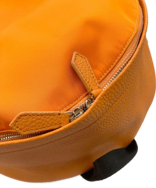 bonaventura（ボナベンチュラ）BONAVENTURA (ボナベンチュラ) リュック オレンジの古着・服飾アイテム