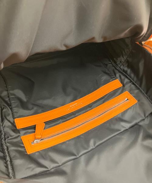 bonaventura（ボナベンチュラ）BONAVENTURA (ボナベンチュラ) リュック オレンジの古着・服飾アイテム