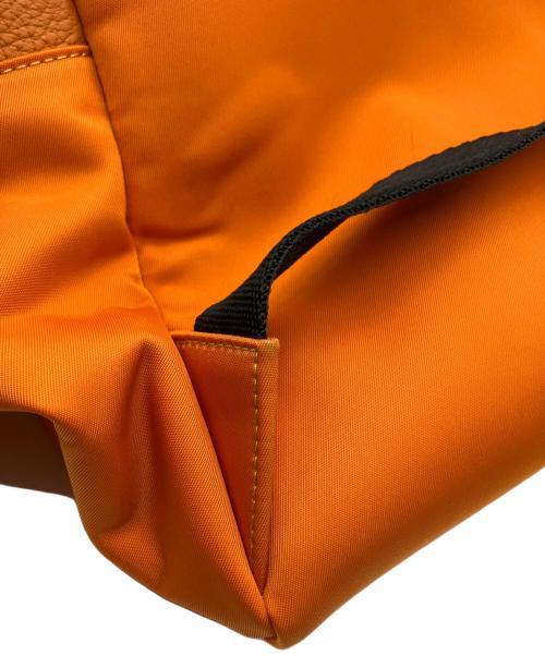 bonaventura（ボナベンチュラ）BONAVENTURA (ボナベンチュラ) リュック オレンジの古着・服飾アイテム