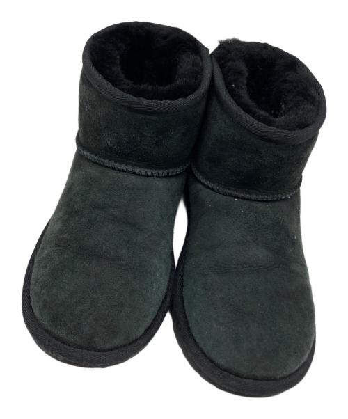 UGG（アグ）UGG (アグ) ムートンブーツ ブラック サイズ:USA 1の古着・服飾アイテム