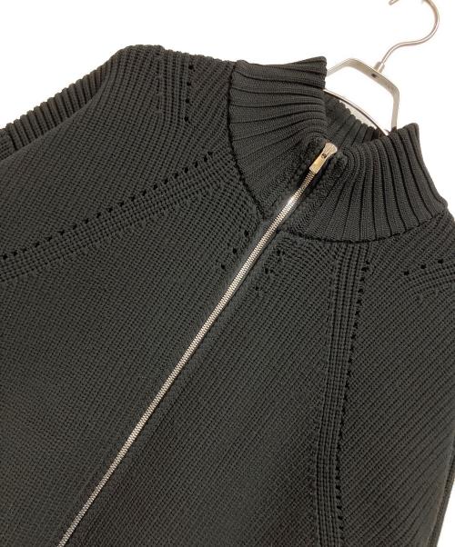 Lui's（ルイス）Lui's (ルイス) ドライバーズニットブルゾン ブラック サイズ:FREEの古着・服飾アイテム