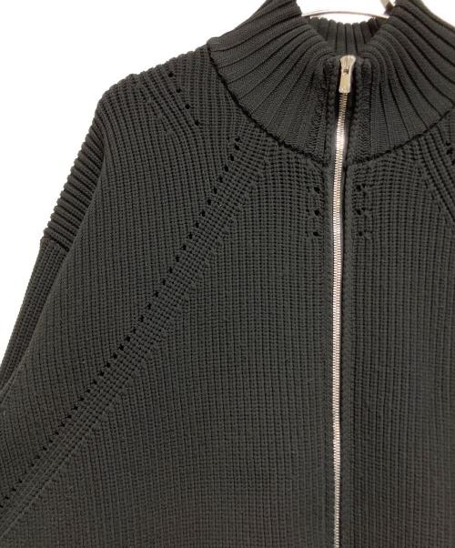 Lui's（ルイス）Lui's (ルイス) ドライバーズニットブルゾン ブラック サイズ:FREEの古着・服飾アイテム