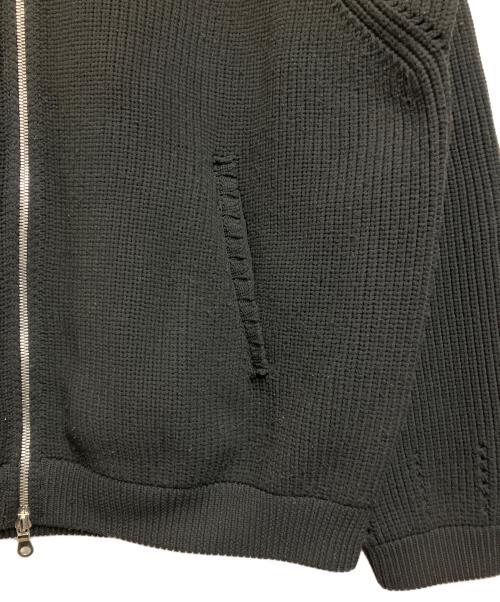 Lui's（ルイス）Lui's (ルイス) ドライバーズニットブルゾン ブラック サイズ:FREEの古着・服飾アイテム