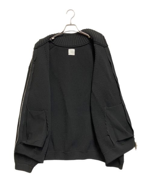 Lui's（ルイス）Lui's (ルイス) ドライバーズニットブルゾン ブラック サイズ:FREEの古着・服飾アイテム