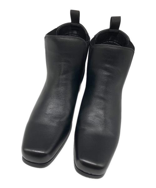 CALLNE（カルネ）CALLNE (カルネ) サイドゴアブーツ ブラック サイズ:42の古着・服飾アイテム