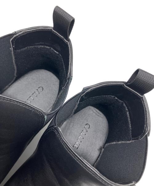 CALLNE（カルネ）CALLNE (カルネ) サイドゴアブーツ ブラック サイズ:42の古着・服飾アイテム