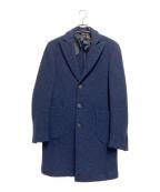 BROOKS BROTHERSブルックスブラザーズ）の古着「ウールコート」｜ネイビー