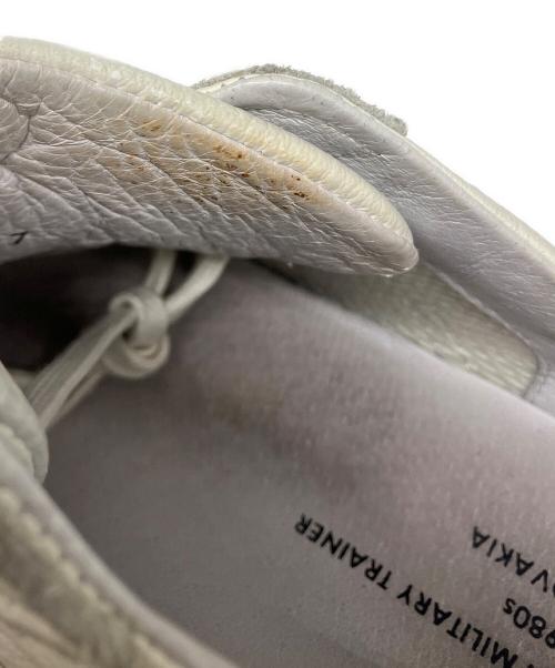 reproduction of found（リプロダクションオブファウンド）reproduction of found (リプロダクションオブファウンド) UR GERMAN TRAINER (ユーアール ジャーマントレーナー) ジャーマントレーナー ホワイト×ライトグレー サイズ:41の古着・服飾アイテム