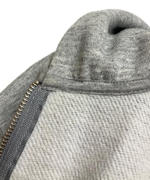 THE NORTH FACE（ザ ノース フェイス）THE NORTH FACE (ザ ノース フェイス) Square Logo FullZip（スクエアロゴフルジップ） ライトグレー サイズ:XXLの古着・服飾アイテム