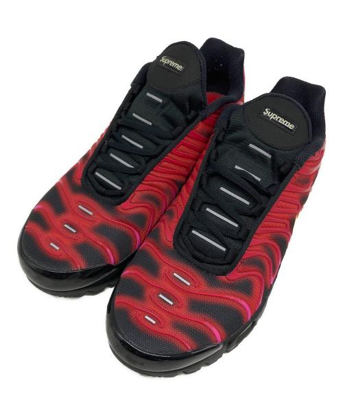 NIKE（ナイキ）NIKE (ナイキ) Supreme (シュプリーム) Air Max Plus（エアマックスプラス） レッド サイズ:US 9の古着・服飾アイテム