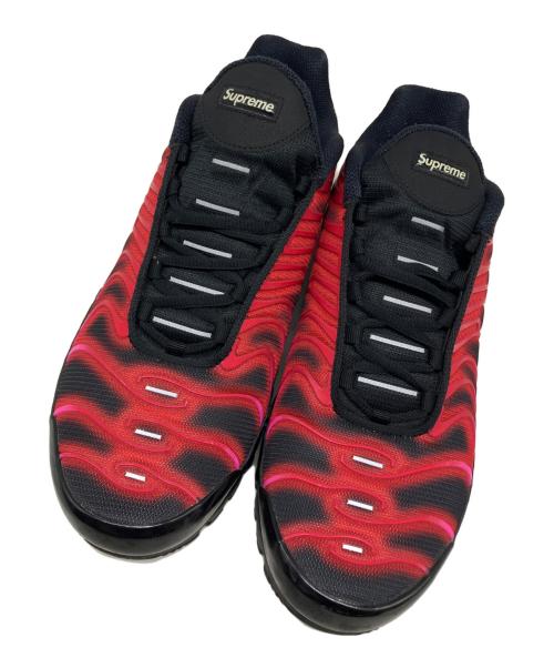 NIKE（ナイキ）NIKE (ナイキ) Supreme (シュプリーム) Air Max Plus（エアマックスプラス） レッド サイズ:US 9の古着・服飾アイテム