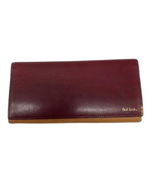 PAUL SMITH（ポールスミス）Paul Smith (ポールスミス) 長財布 ブラウンの古着・服飾アイテム