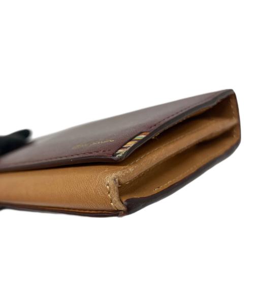 PAUL SMITH（ポールスミス）Paul Smith (ポールスミス) 長財布 ブラウンの古着・服飾アイテム