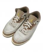 NIKEナイキ）の古着「Air Jordan 3 Retro（エアジョーダン3 レトロ）」｜ベージュ