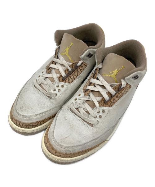 NIKE（ナイキ）NIKE (ナイキ) Air Jordan 3 Retro（エアジョーダン3 レトロ） ベージュ サイズ:US 10の古着・服飾アイテム