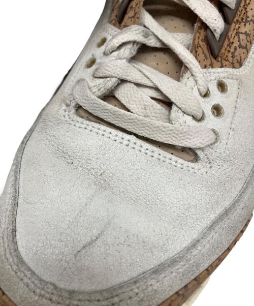 NIKE（ナイキ）NIKE (ナイキ) Air Jordan 3 Retro（エアジョーダン3 レトロ） ベージュ サイズ:US 10の古着・服飾アイテム