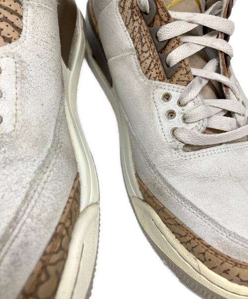 NIKE（ナイキ）NIKE (ナイキ) Air Jordan 3 Retro（エアジョーダン3 レトロ） ベージュ サイズ:US 10の古着・服飾アイテム