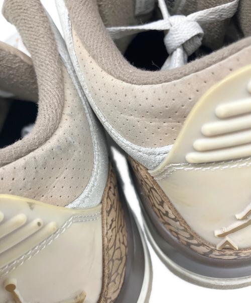NIKE（ナイキ）NIKE (ナイキ) Air Jordan 3 Retro（エアジョーダン3 レトロ） ベージュ サイズ:US 10の古着・服飾アイテム