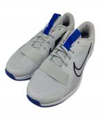 NIKEナイキ）の古着「MC Trainer 2（MCトレーナー2）」｜ライトグレー×ブルー