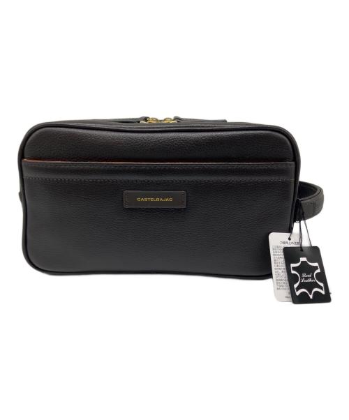 CASTELBAJAC（カステルバジャック）CASTELBAJAC (カステルバジャック) セカンドバッグ ブラウンの古着・服飾アイテム