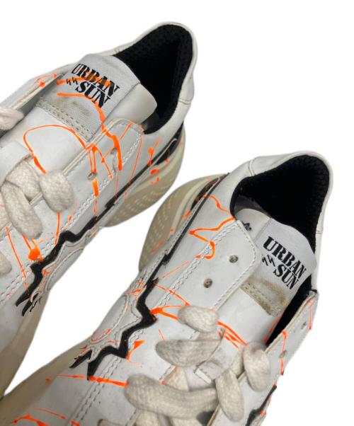 URBAN SUN（アーバンサン）URBAN SUN (アーバンサン) ローカットスニーカー ホワイト サイズ:41（26.0～26.5cm）の古着・服飾アイテム