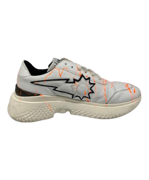 URBAN SUN（アーバンサン）URBAN SUN (アーバンサン) ローカットスニーカー ホワイト サイズ:41（26.0～26.5cm）の古着・服飾アイテム