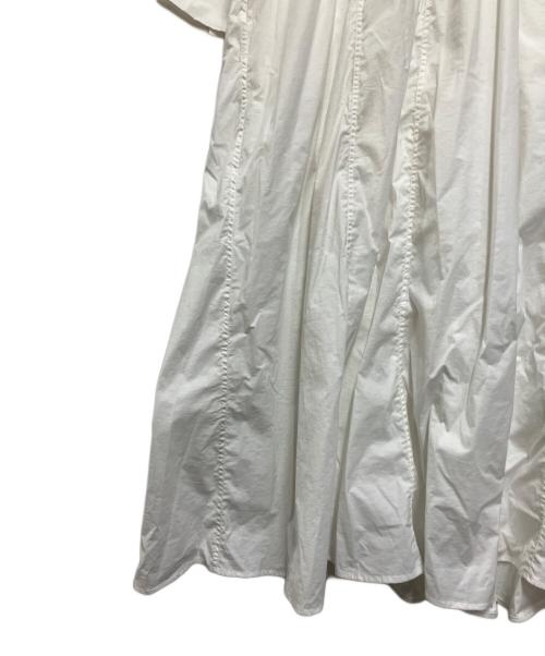 FRAMeWORK（フレームワーク）FRAMeWORK (フレームワーク) パネルワンピース ホワイト サイズ:SIZE 38の古着・服飾アイテム