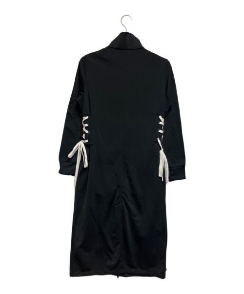 adidas（アディダス）adidas (アディダス) レースアップトラックジャケット ブラック サイズ:AISA A/S / KR S / J Mの古着・服飾アイテム