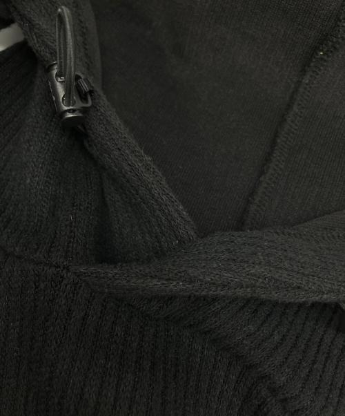 matin avenir（マタンアヴニール）MATIN AVENIR (マタンアヴニール) ベーシックパーカー ブラック サイズ:Sの古着・服飾アイテム