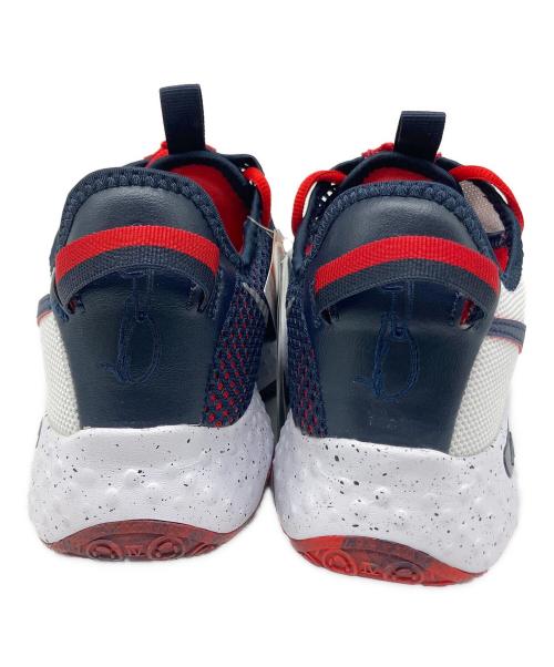 NIKE（ナイキ）NIKE (ナイキ) PG 4(ポール・ジョージ4) レッド×ネイビー×ホワイト サイズ:US 7.5の古着・服飾アイテム