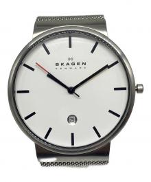 SKAGEN（スカーゲン）の古着「腕時計」｜ホワイト