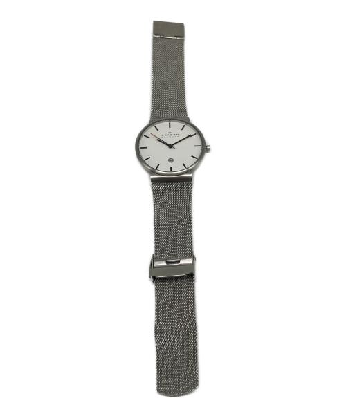 SKAGEN（スカーゲン）SKAGEN (スカーゲン) 腕時計 ホワイトの古着・服飾アイテム