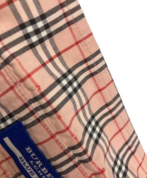 BURBERRY BLUE LABEL（バーバリー ブルー レーベル）BURBERRY BLUE LABEL (バーバリー ブルー レーベル) 長袖シャツ ピンク サイズ:38の古着・服飾アイテム