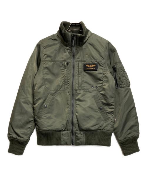 ALPHAINDUSTRIES（アルファインダストリーズ）ALPHAINDUSTRIES (アルファインダストリーズ) フライトジャケット カーキ サイズ:SIZE Mの古着・服飾アイテム