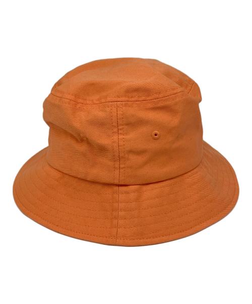 stussy（ステューシー）stussy (ステューシー) バケットハット オレンジの古着・服飾アイテム
