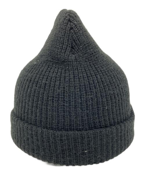 stussy（ステューシー）stussy (ステューシー) ニット帽 ブラックの古着・服飾アイテム