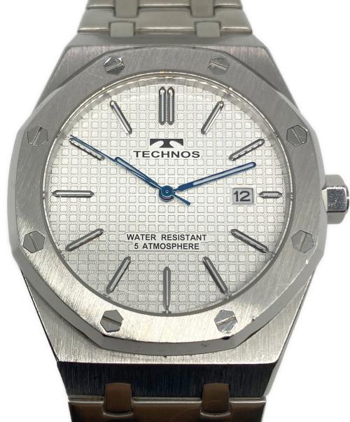 TECHNOS（テクノス）TECHNOS (テクノス) 腕時計 ホワイトの古着・服飾アイテム