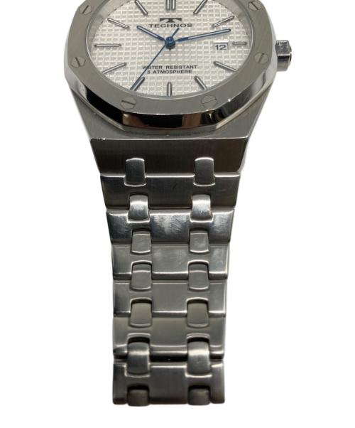 TECHNOS（テクノス）TECHNOS (テクノス) 腕時計 ホワイトの古着・服飾アイテム