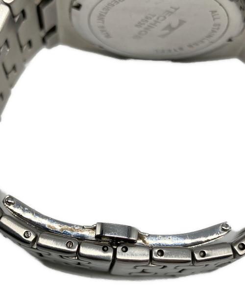 TECHNOS（テクノス）TECHNOS (テクノス) 腕時計 ホワイトの古着・服飾アイテム