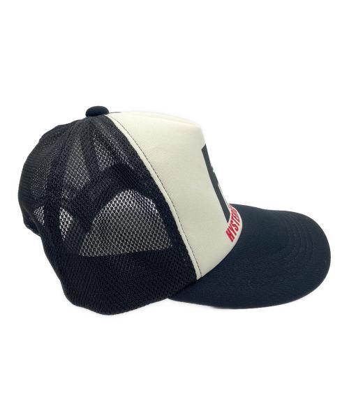 Hysteric Glamour（ヒステリックグラマー）Hysteric Glamour (ヒステリックグラマー) STAR EVIL メッシュキャップ ブラック×ホワイト サイズ:FREEの古着・服飾アイテム