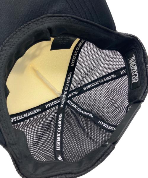 Hysteric Glamour（ヒステリックグラマー）Hysteric Glamour (ヒステリックグラマー) STAR EVIL メッシュキャップ ブラック×ホワイト サイズ:FREEの古着・服飾アイテム