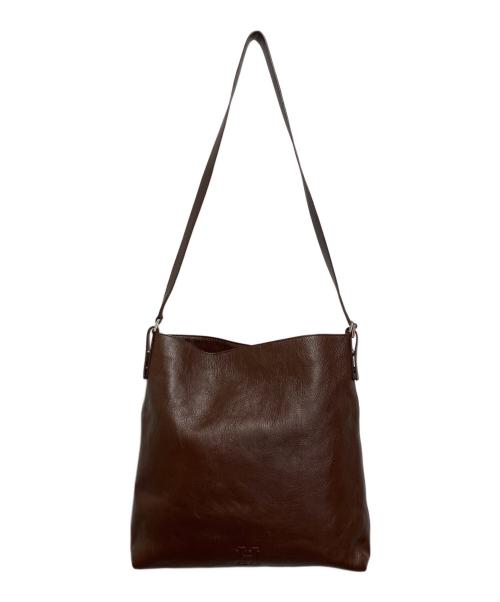 HIROFU（ヒロフ）HIROFU (ヒロフ) ショルダーバッグ ブラウンの古着・服飾アイテム