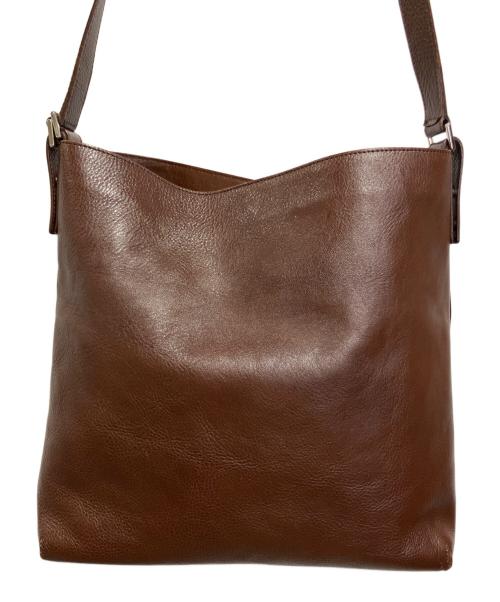 HIROFU（ヒロフ）HIROFU (ヒロフ) ショルダーバッグ ブラウンの古着・服飾アイテム